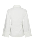 Caroli Poplin Shirt - Vit