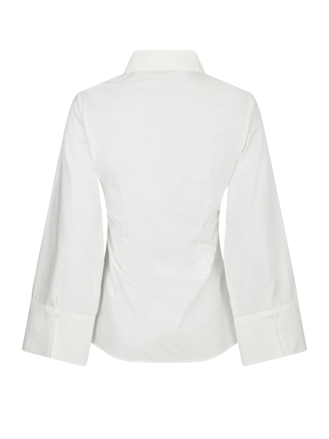 Caroli Poplin Shirt - Vit