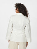 Caroli Poplin Shirt - Vit