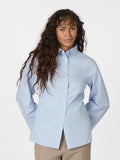 Caroli Poplin Shirt - Ljusblå