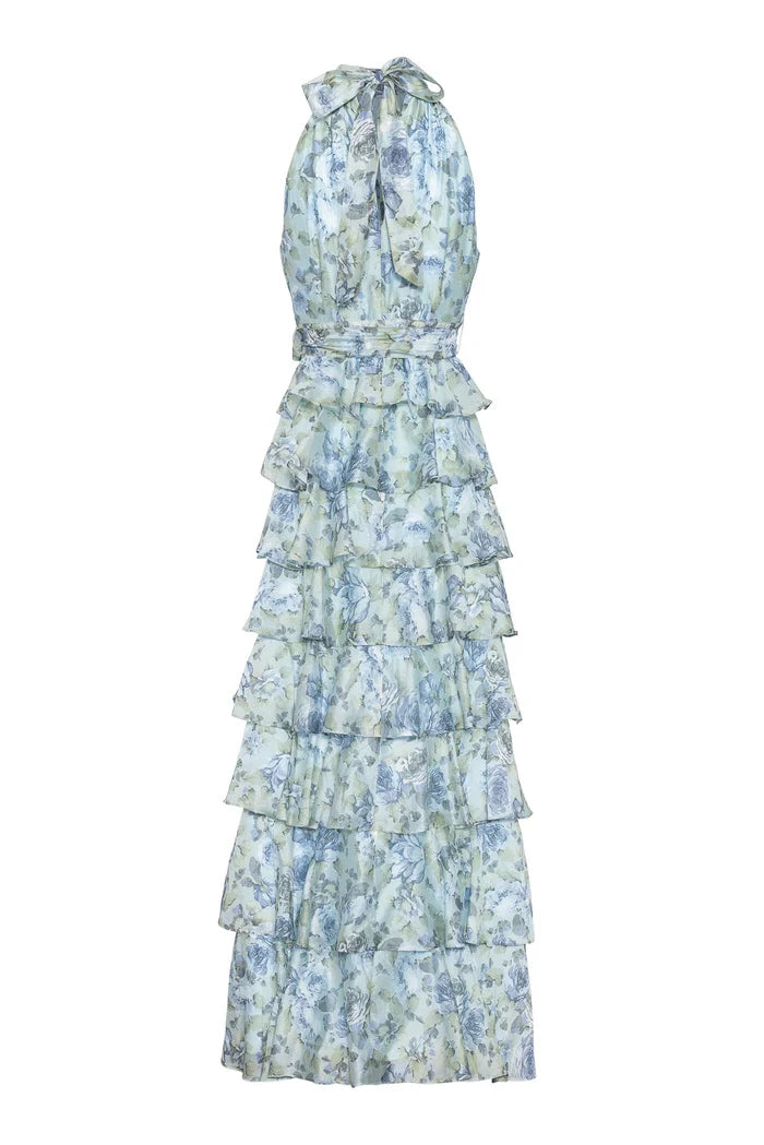 Angel Maxi Halterneck - Midnight Bloom