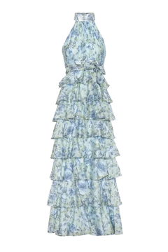 Angel Maxi Halterneck - Midnight Bloom