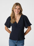 Irina Structure Blus - Navy