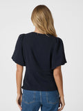 Irina Structure Blus - Navy
