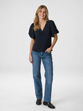 Irina Structure Blus - Navy