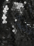 Miva Big Sequins Skirt - Svart