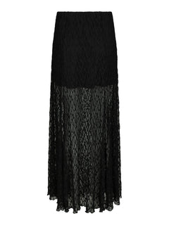 Mariya Lace Skirt - Black
