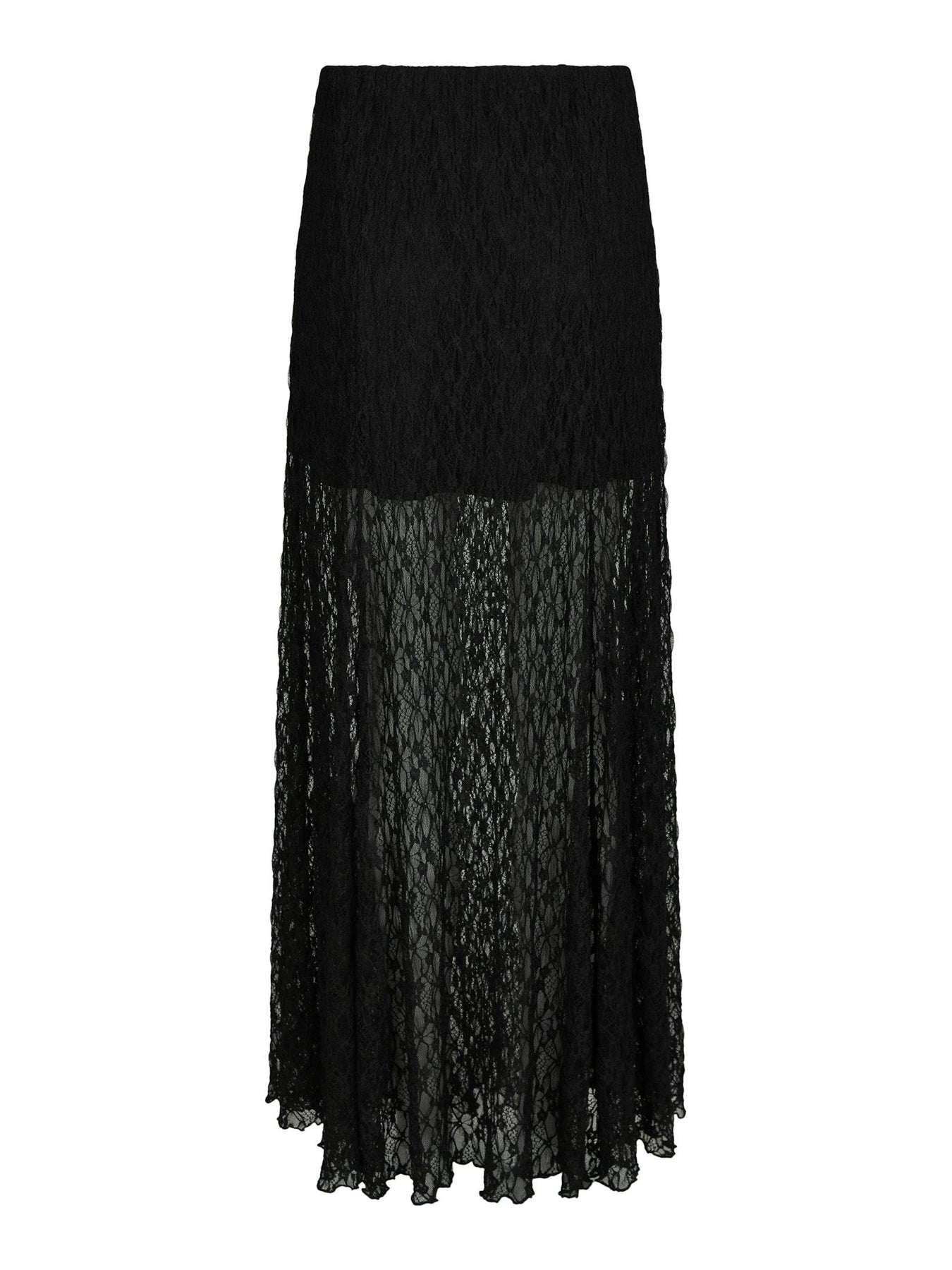 Mariya Lace Skirt - Svart