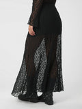 Mariya Lace Skirt - Svart