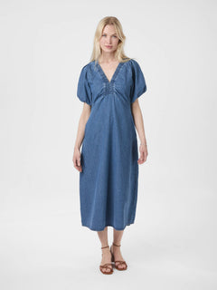 Illana Denim Dress - Blue