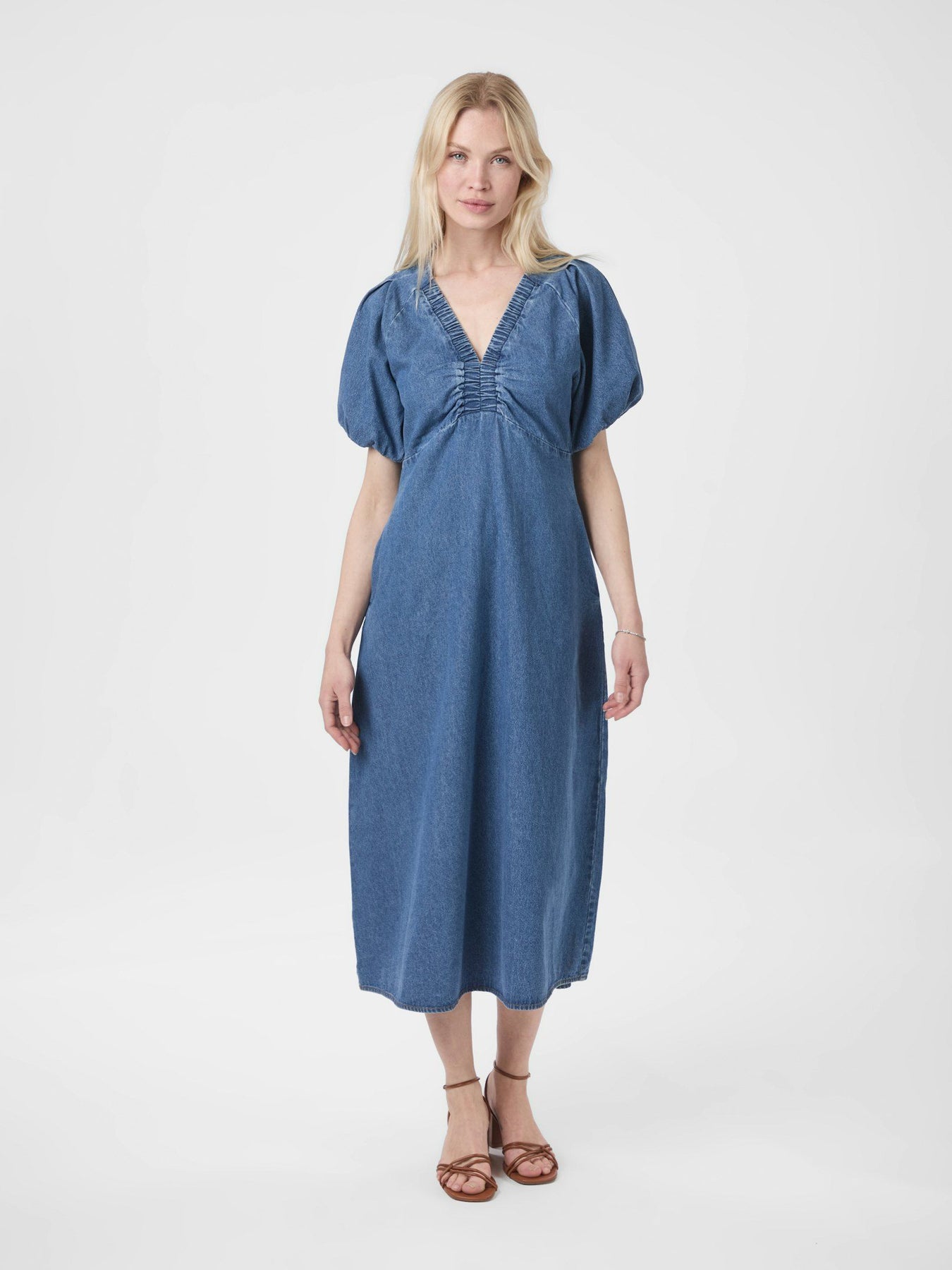 Illana Denimklänning - Blå