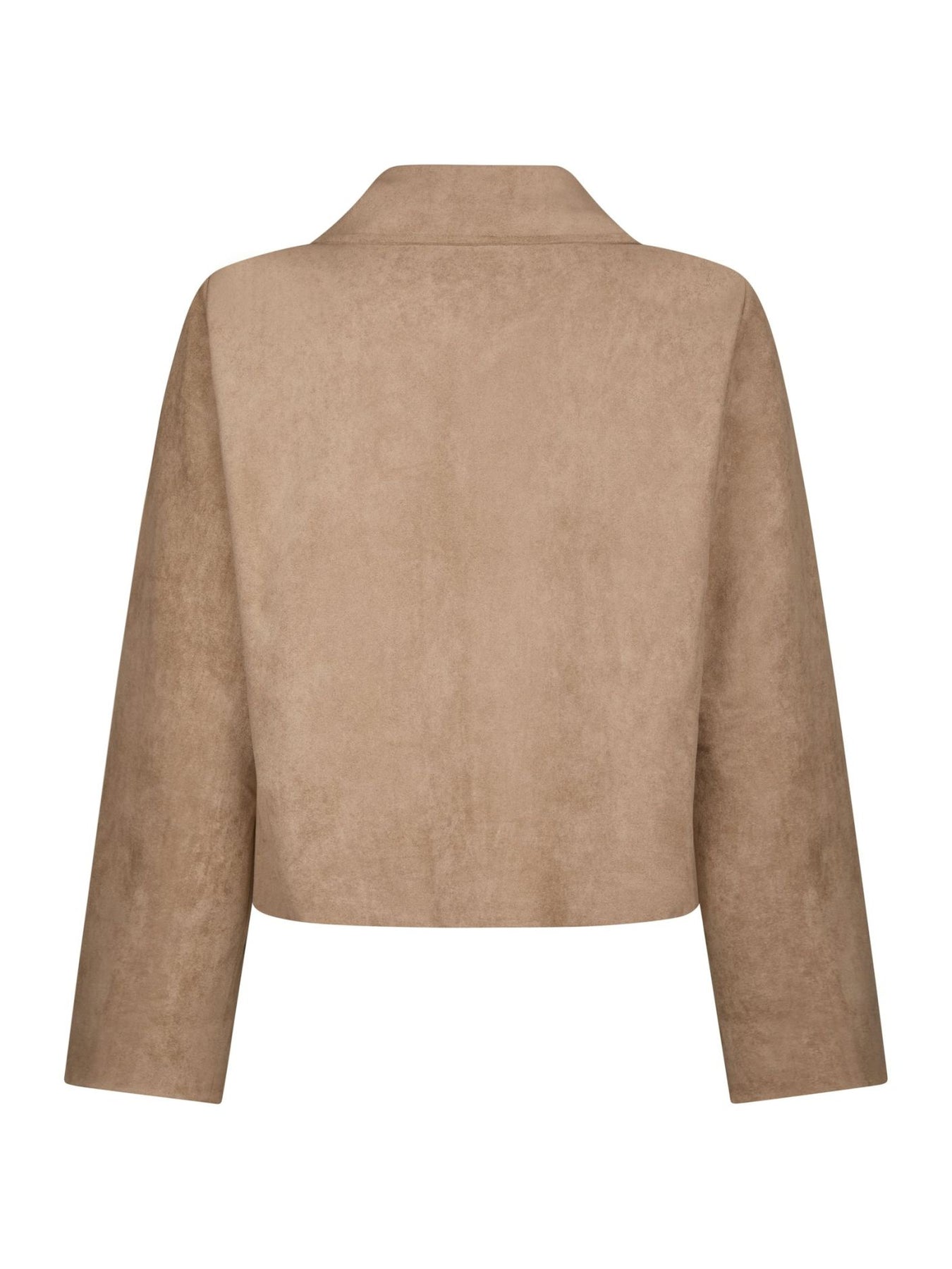 Nilo Faux Suede Jacka - Sand
