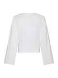 Paska Boxy Long Tee - Vit