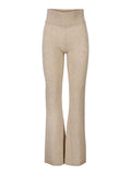 Vera Cashmere Pants - Beige Melange