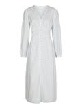 Alto Embroidery Dress - Vit