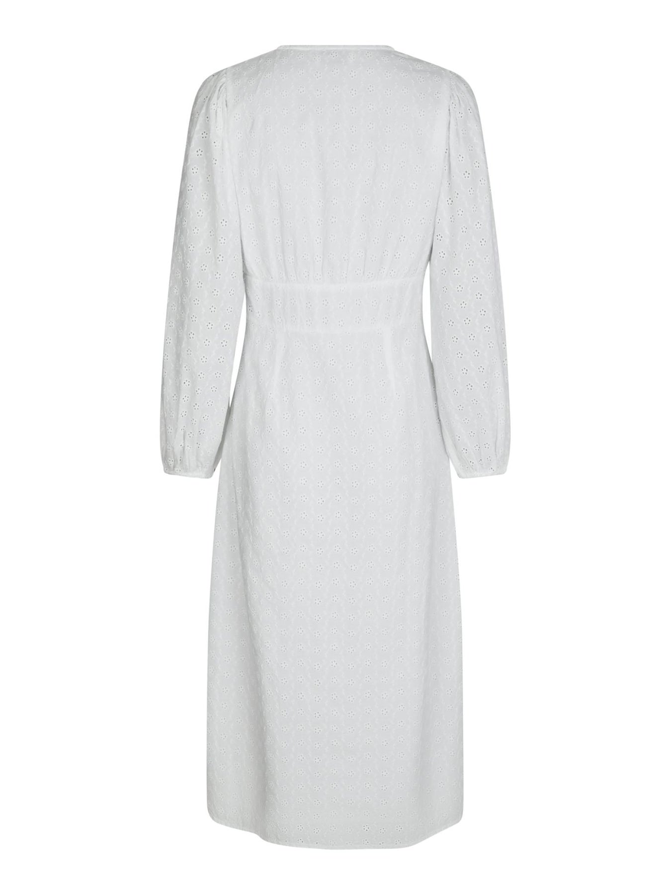 Alto Embroidery Dress - Vit