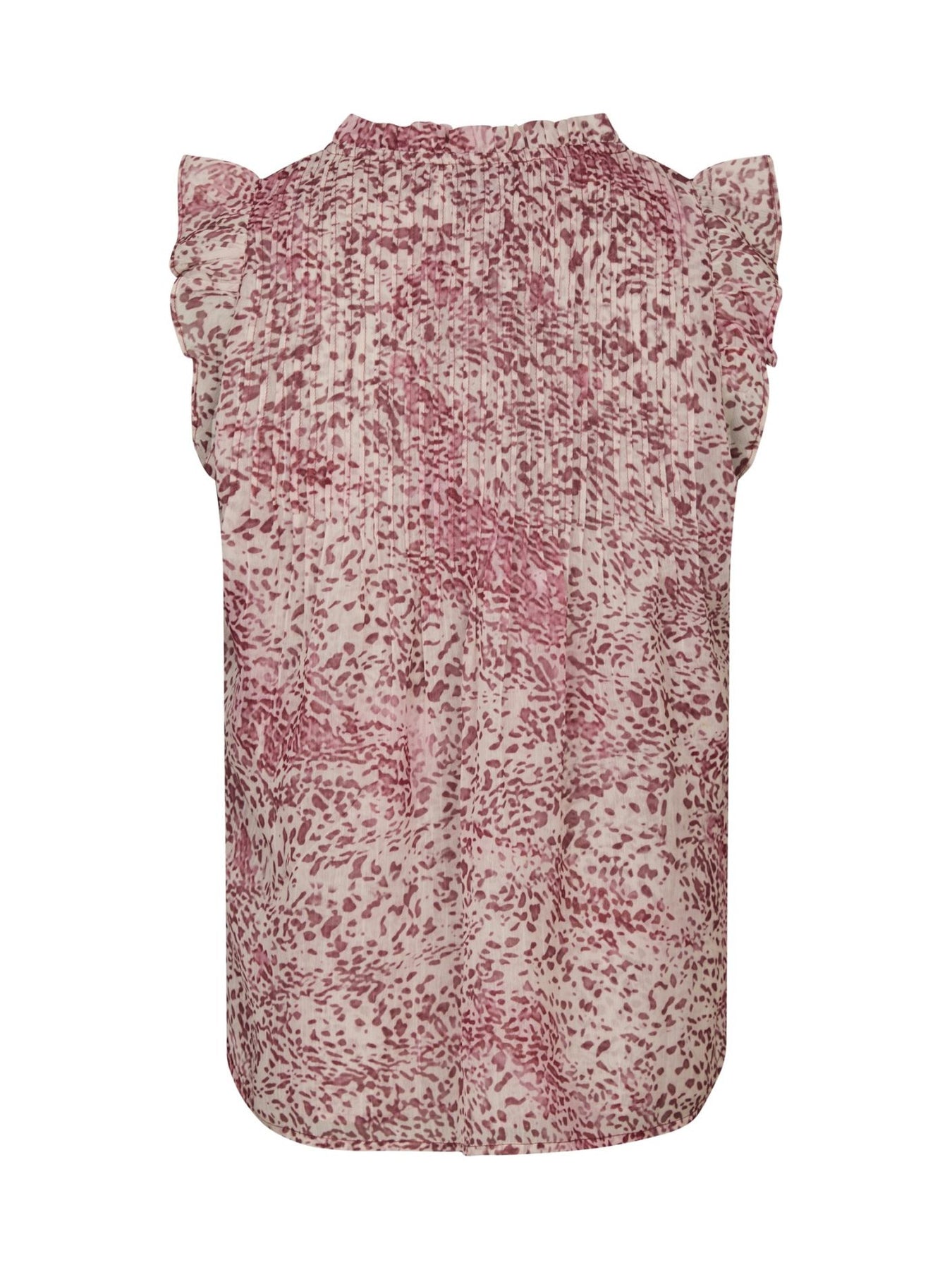 Izar Blur Graphic Top - Evening Rose