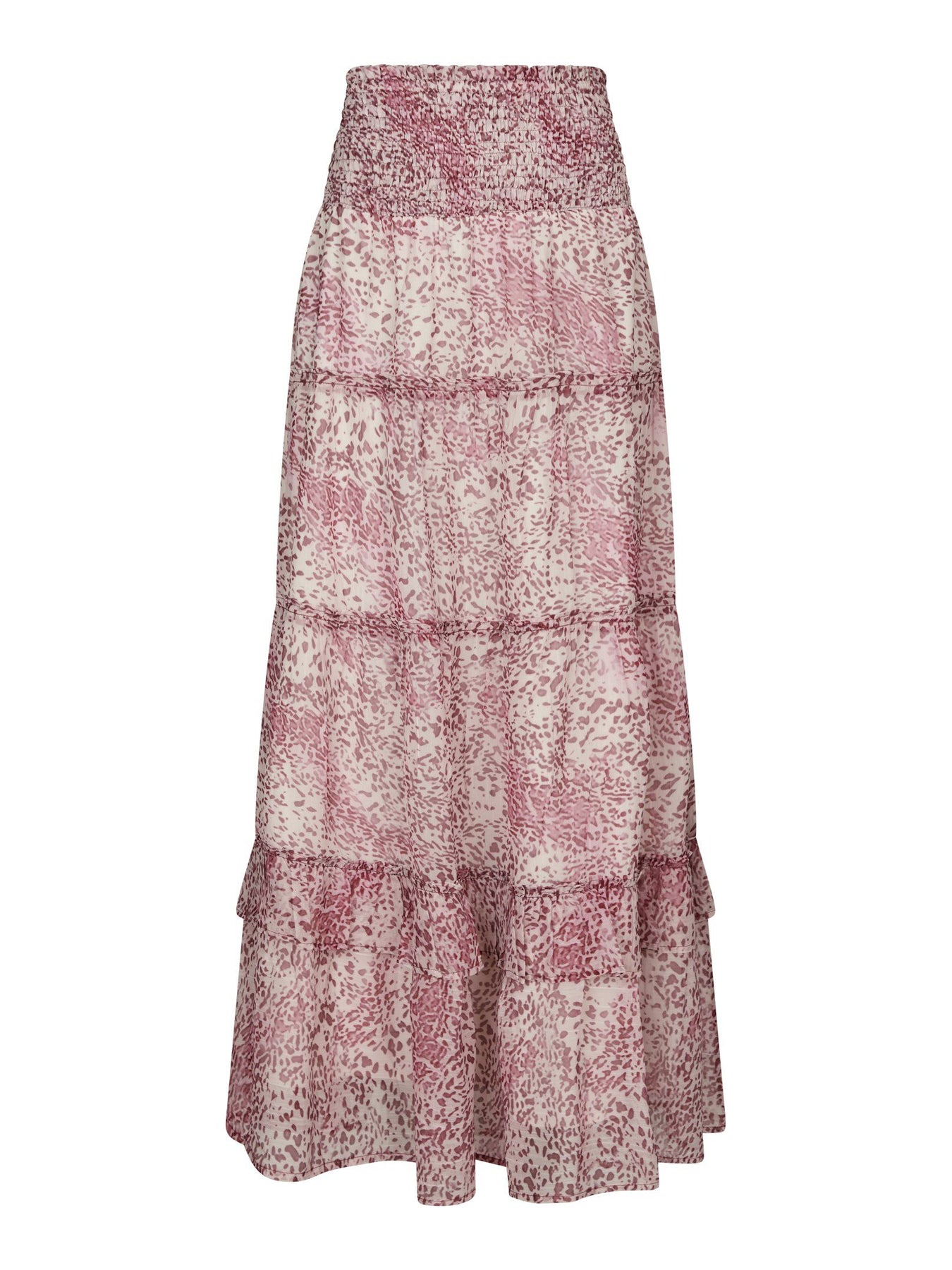 Todo Blur Graphic Skirt - Evening Rose