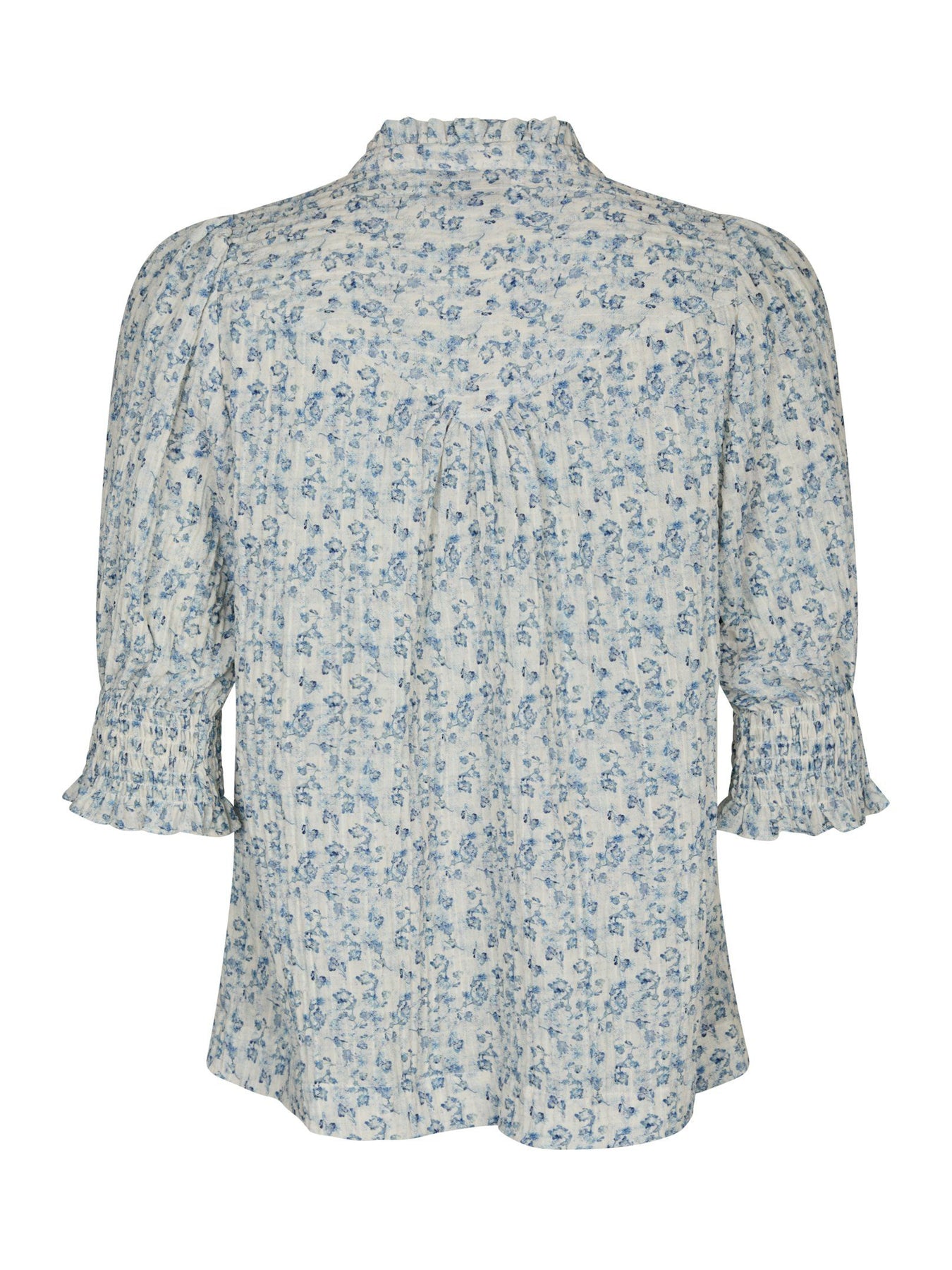 Diana Misty Floral Blouse - Blå