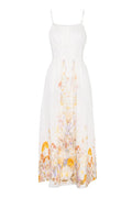 Bernadette Midi Dress - Misty Garden