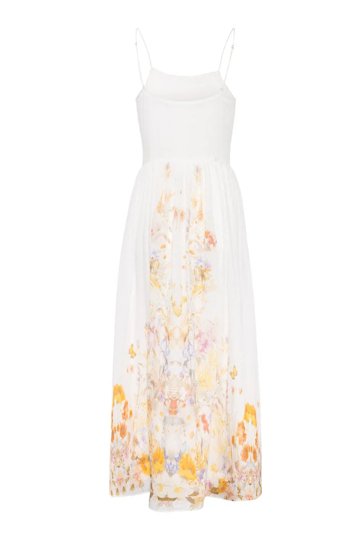 Bernadette Midi Dress - Misty Garden
