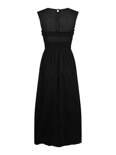 Myrna S Voile Dress - Black