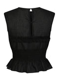 Tiril S Voile Top - Svart