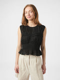 Tiril S Voile Top - Svart
