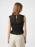 Tiril S Voile Top - Svart