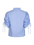 Ratta Stripe Blouse - Sky Blue