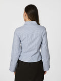 Rosa Double Stripe Shirt - Ljusblå