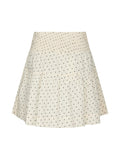 Tarrow Dot Skirt - Creme