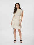 Tarrow Dot Skirt - Creme