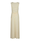 Cludine Mesh Dress - Ljusgul