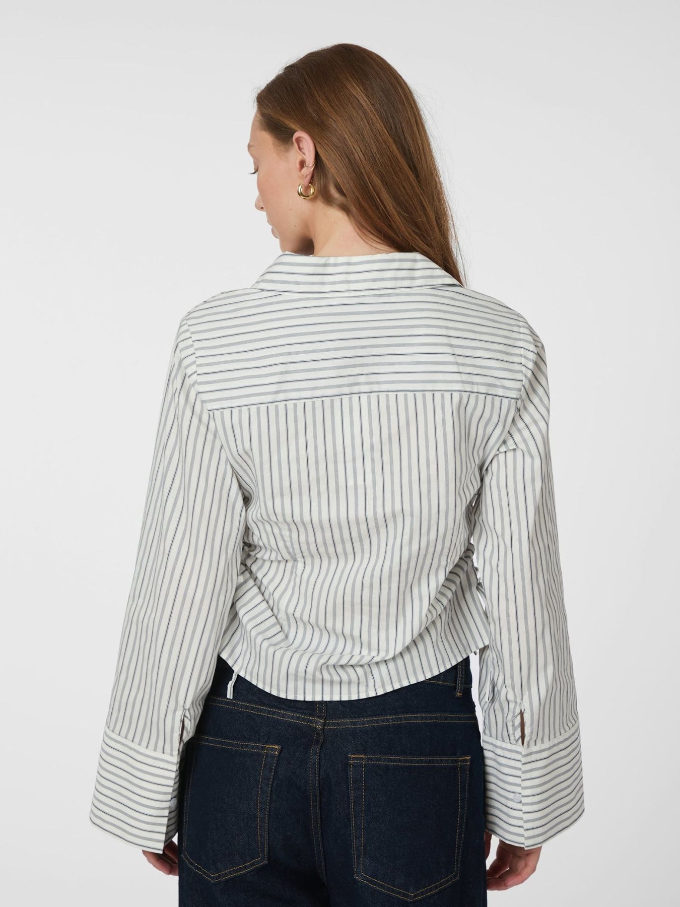 Rudy Stripe Skjorta - Dark Navy
