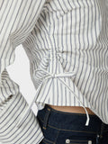 Rudy Stripe Skjorta - Dark Navy