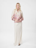 Calloma Blommig Blus - Elfenben