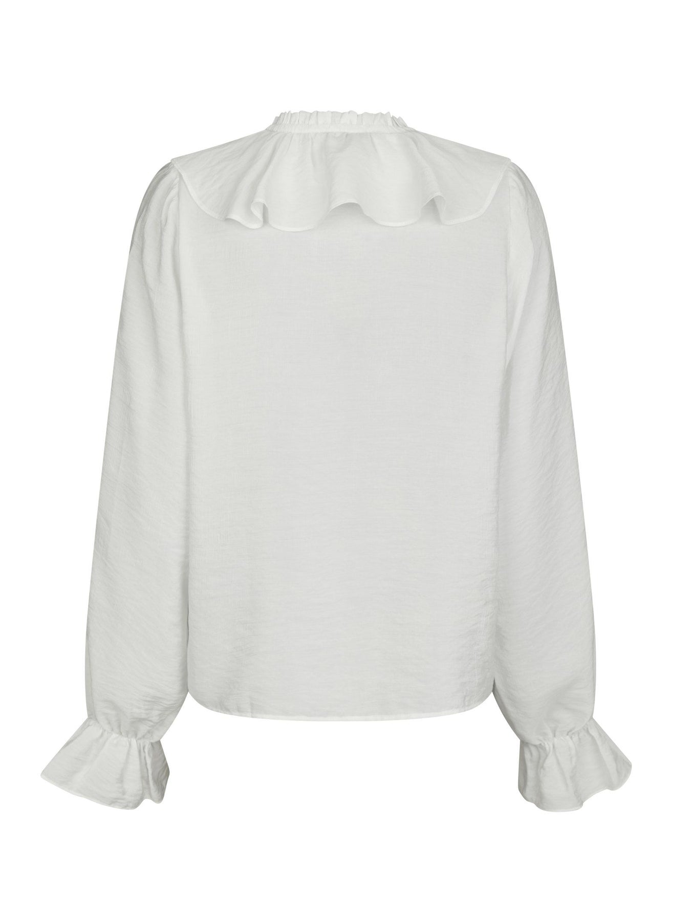 Aminea Ruffle Blouse - White