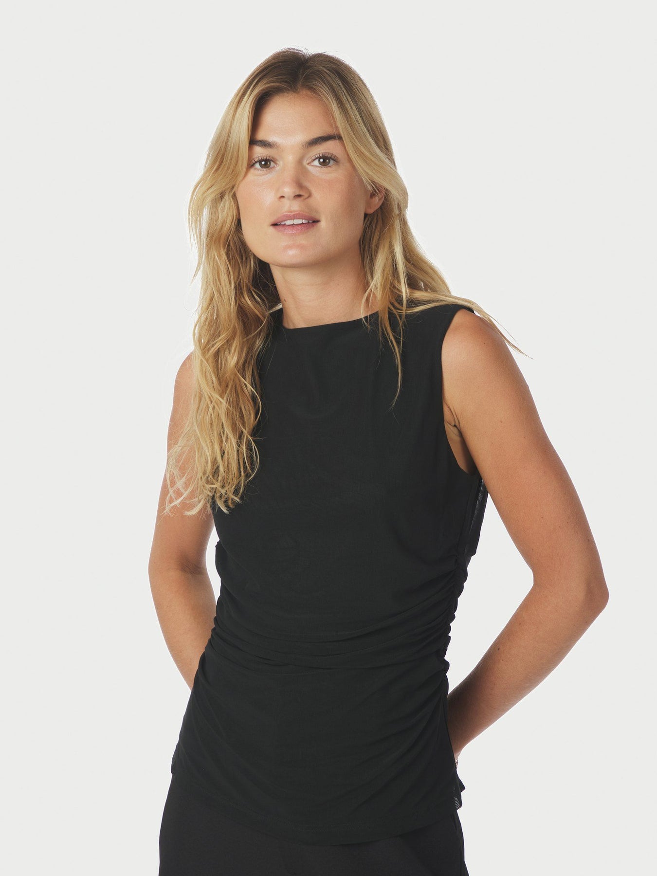 Liblana Mesh Top - Svart