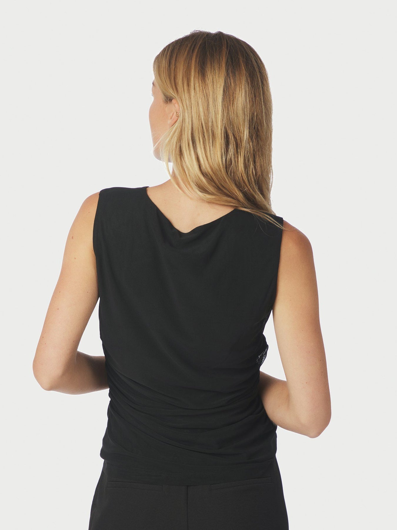 Liblana Mesh Top - Svart