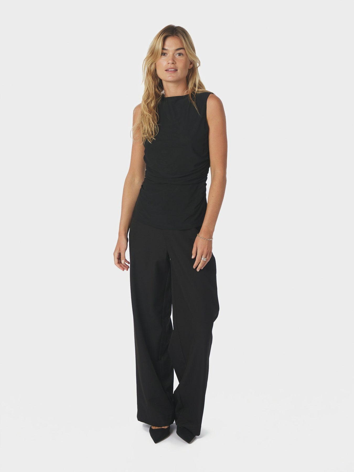 Liblana Mesh Top - Svart