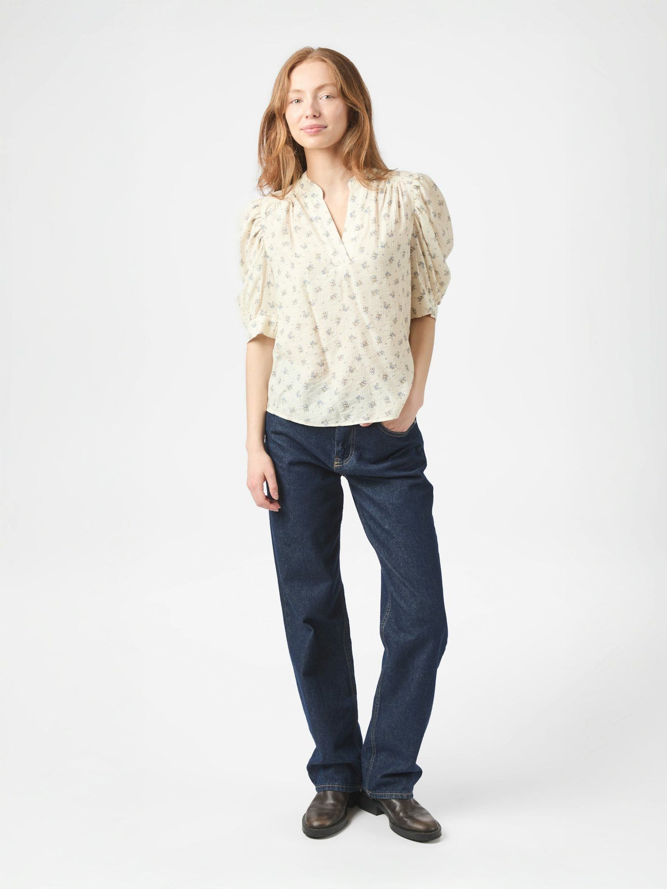 Roella Soft Fleur Blus - Creme