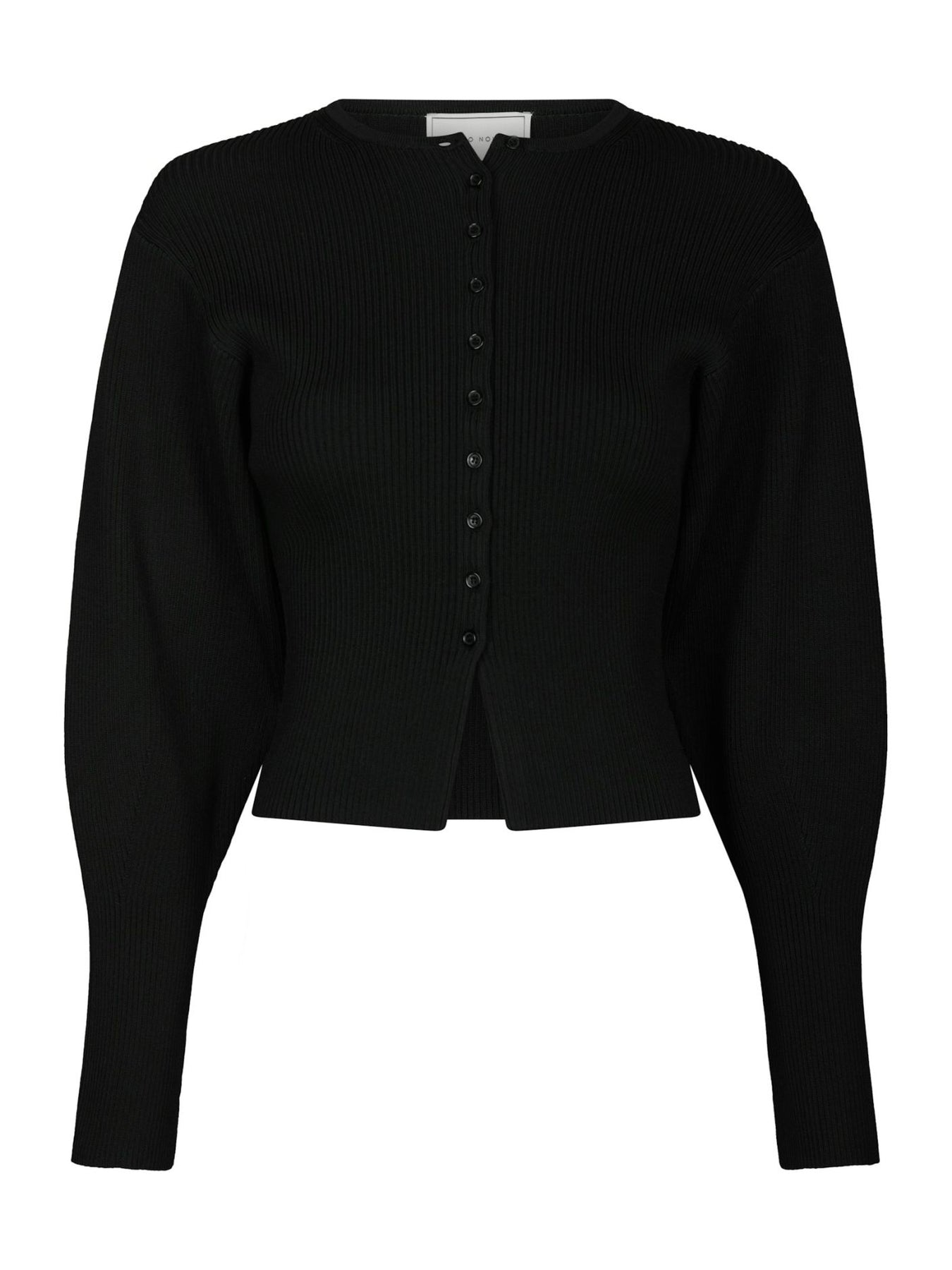 Briano Stitch Knit Cardigan - Svart