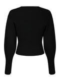 Briano Stitch Knit Cardigan - Svart