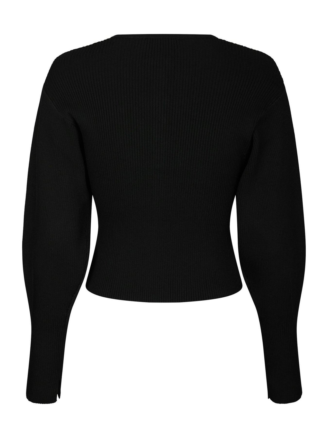 Briano Stitch Knit Cardigan - Svart