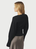 Briano Stitch Knit Cardigan - Svart