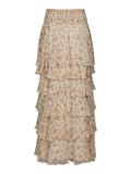 Morris Meadow Printed Skirt - Creme