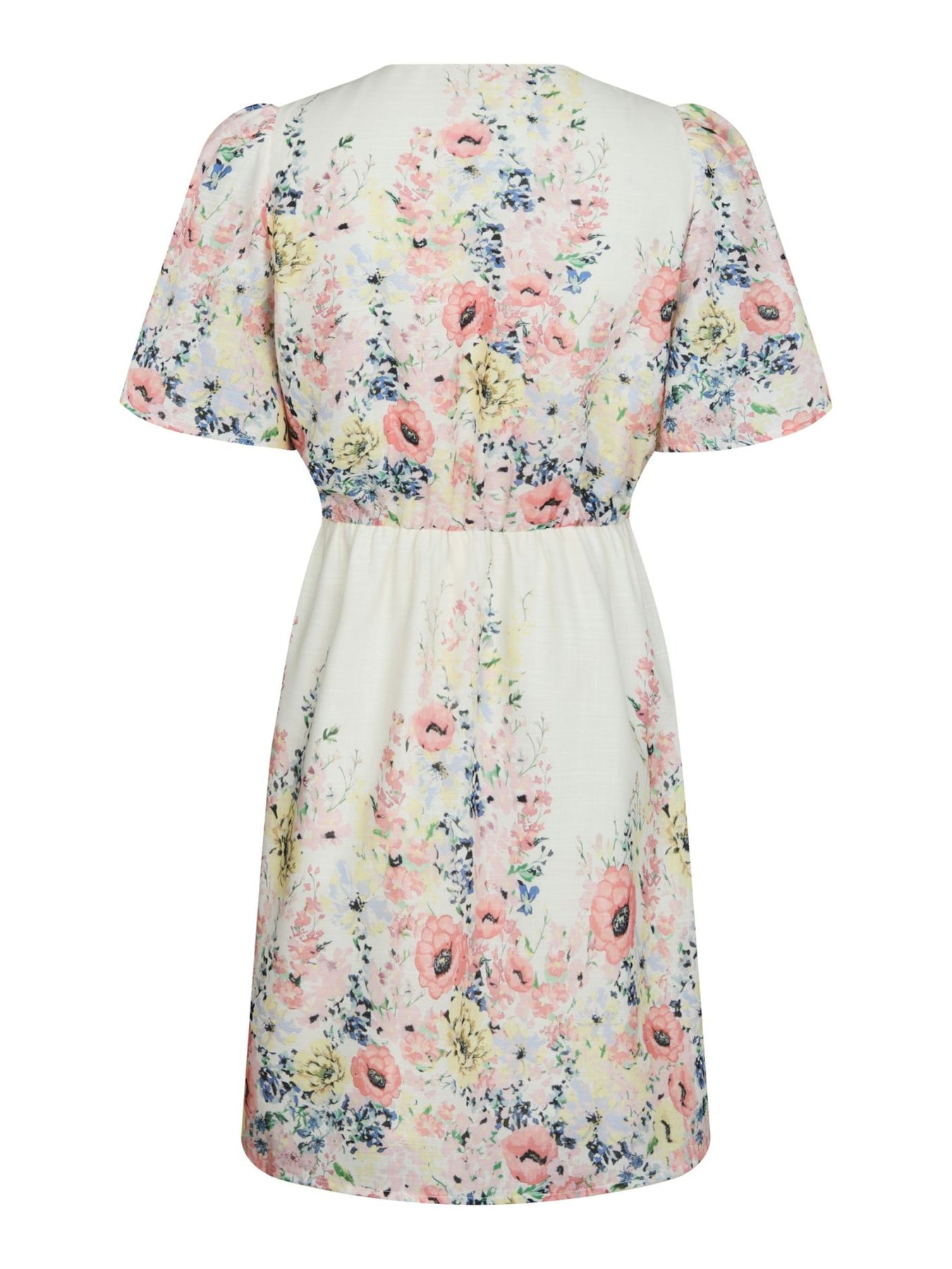 Shena Flower Print Klänning - Creme