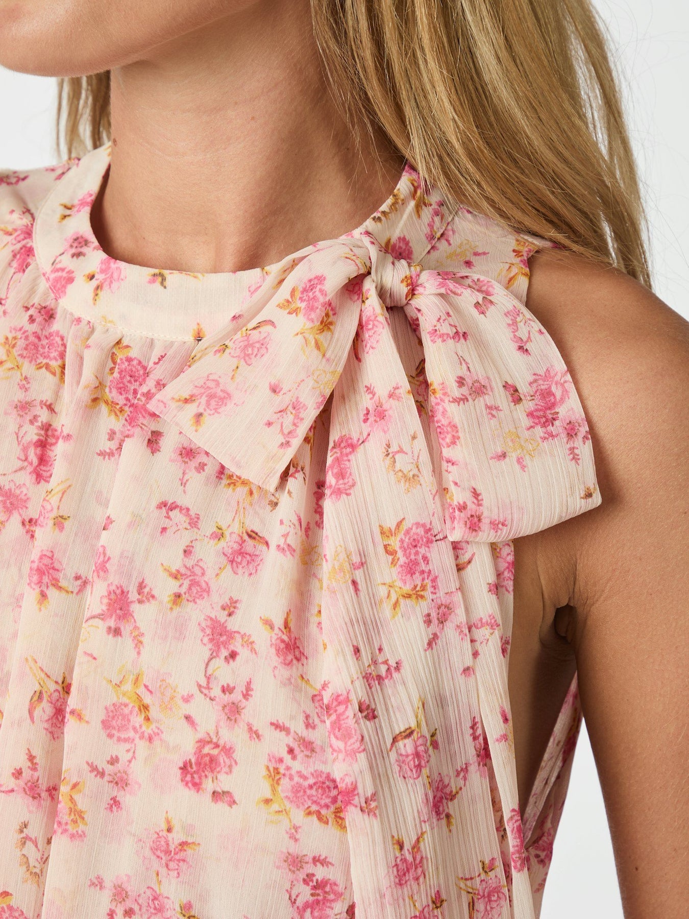 Marli Small Flower Dress - Rosa