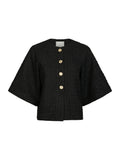 Rosella Boucle Mini Jacket - Svart